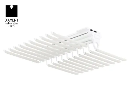 Výsuv na nohavice ATM Symphony WB-668, 700mm spodný dvojitý, biely