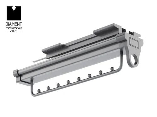 Výsuvý vešiak ATM Symphony WB-669, 470mm, antracit