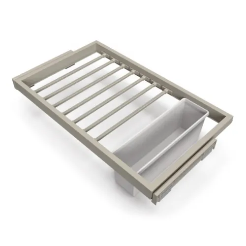 Výsuv na nohavice Wireli Hack 800mm, kamenná šedá + 1x plastová miska