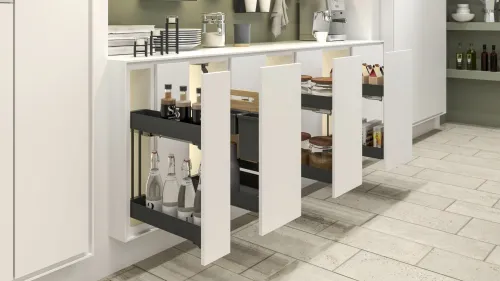 Cargo Kessebohmer 150 pravý, 12kg 3D, dvojkôš K-Line antracit