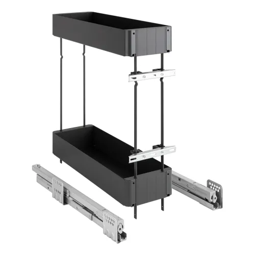 Cargo Kessebohmer 200 Ľ+P, 28kg 3D, dvojkôš K-Line antracit