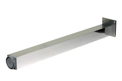 Noha stolová MO-R 60x60 výška 710mm, chróm s rektifikáciou