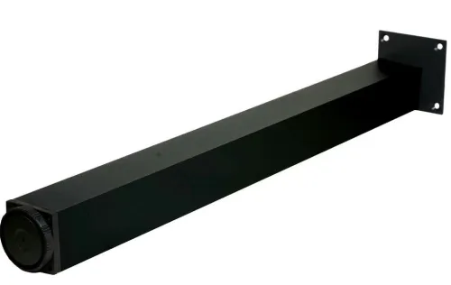 Noha stolová MO-R 60x60 výška 1100mm, čierna matná s rektifikáciou