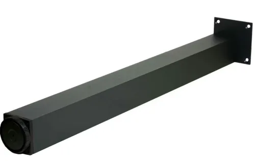 Noha stolová MO-R 60x60 výška 1100mm, antracit matný s rektifikáciou