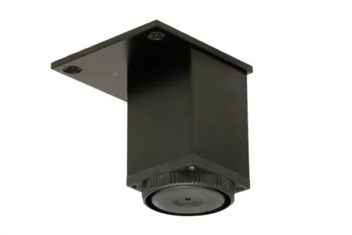 Noha nábytková MO-R, 60x60/150mm, čierna matná