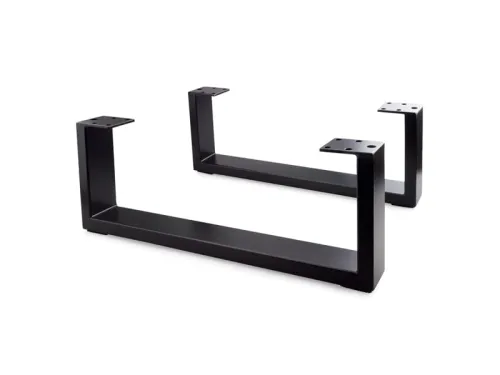 Stolová podnož STELARIS DN-808 profil 40x15mm čierna matná 350x120mm