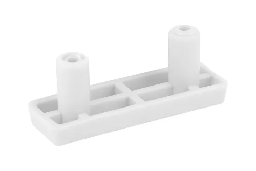 Klzák narážací 6x16x50mm biely