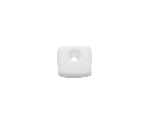 Príchytka na sklo biela