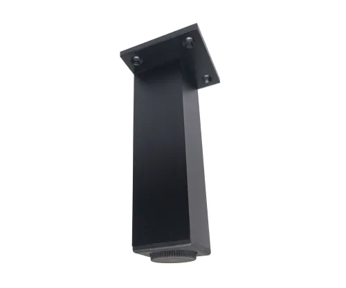 Noha nábytková MO-R, 40x40/150mm, čierna matná