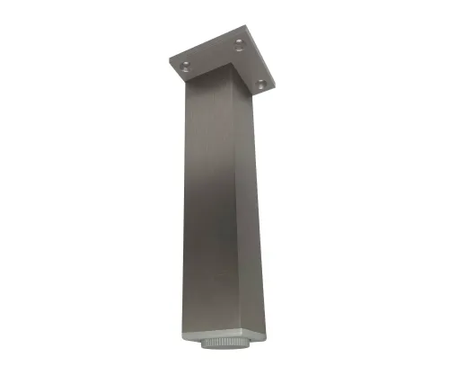 Noha nábytková MO-R, 40x40/200mm, imitácia nerez