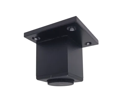 Noha nábytková MO-R, 40x40/50mm, čierna matná