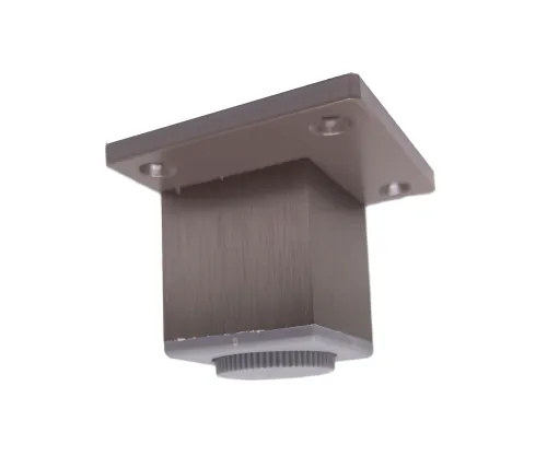 Noha nábytková MO-R, 40x40/50mm, imitácia nerez