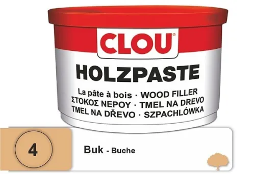 Tmel na drevo CLOU 250g - č.4 Buk