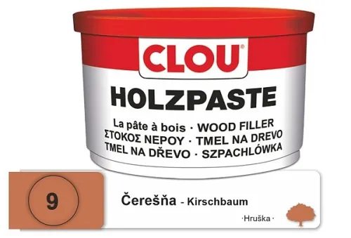 Tmel na drevo CLOU 250g - č.9 Čerešňa