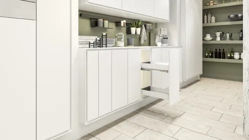 Cargo Kessebohmer 300 Ľ+P, 28kg 3D, dvojkôš K-Line biela