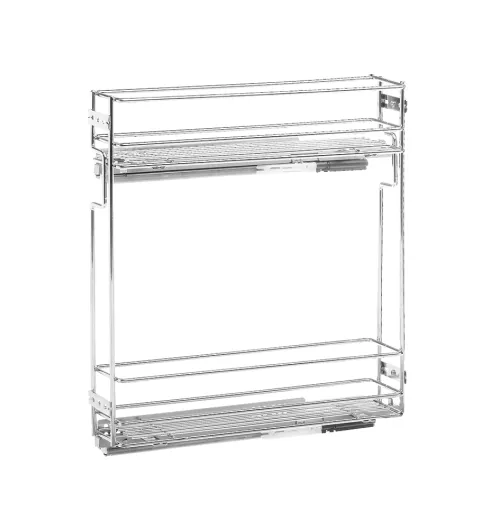 Cargo VIBO 200 pravý, výsuv Hettich, dvojkôš drôtený chróm