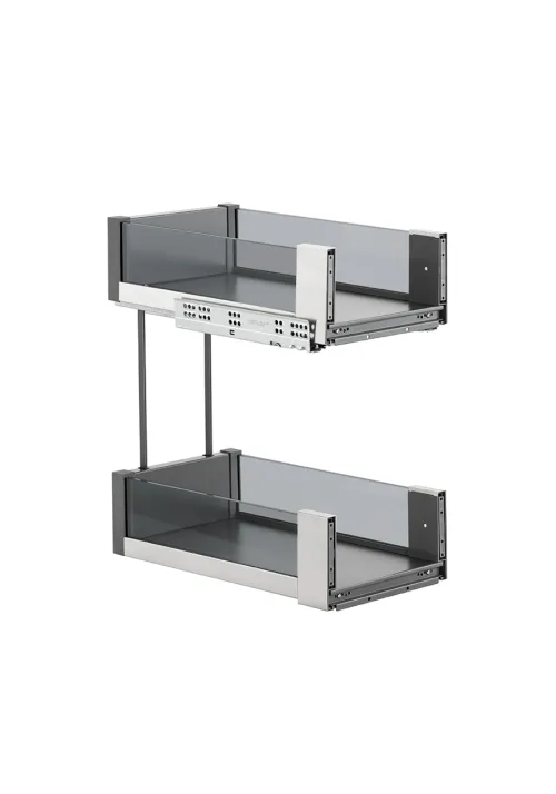 Cargo VIBO 400 Ľ+P, dvojkôš Essence sivá/sklo