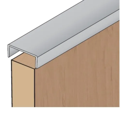 Profil U18, 3m hliník elox