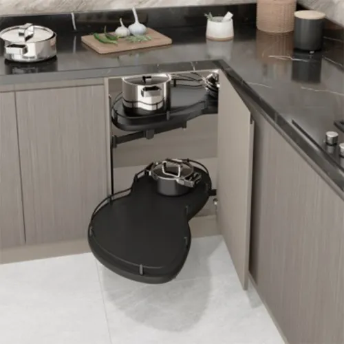 LeMans Starax S-3013-A 450 ľavý 2x polica antracit