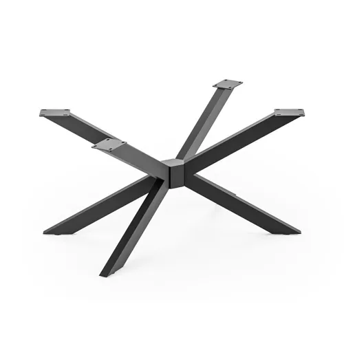 Stolová podnož STELARIS DN-812D profil 50x30mm čierna matná 500x800x430mm