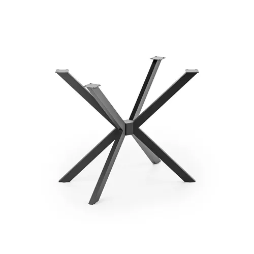 Stolová podnož STELARIS DN-979D profil 50x30mm čierna matná 500x800x730mm