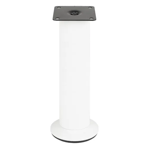 Noha nábytková S13, 200mm biela lesklá