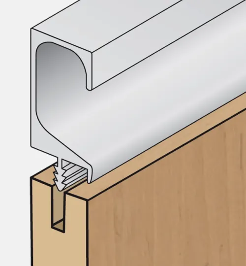 Profil UK7, 4m hliník elox