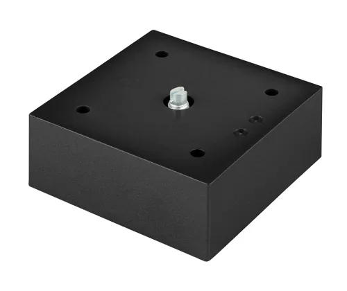 Noha nábytková plast FP002, 30mm čierna matná