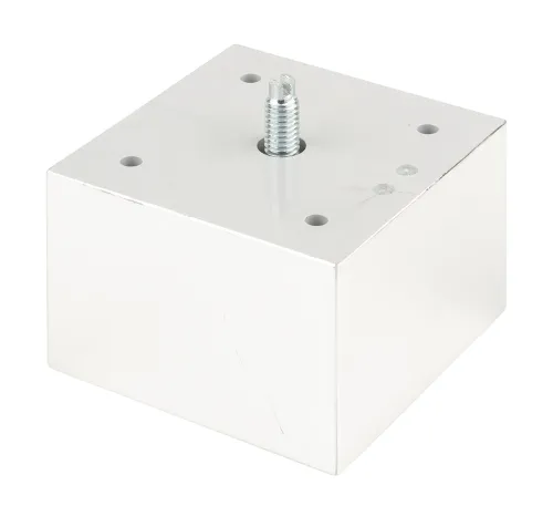 Noha nábytková plast FP002, 50mm chróm lesklý