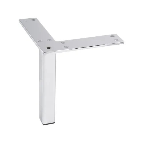 Noha nábytková FS013, 126mm chróm lesklý