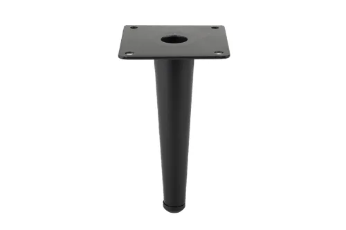 Noha nábytková FS020, 150mm čierna matná