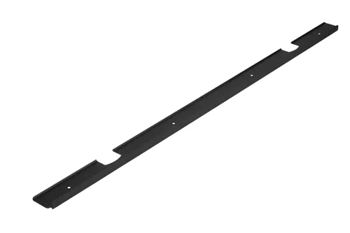 Lišta na PD 38mm, 900mm, rohová 90° Ľ/P čierna matná