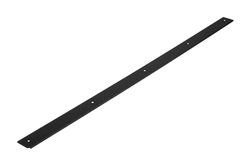 Lišta na PD 38mm, 900mm, ukončovacia ľavá čierna matná