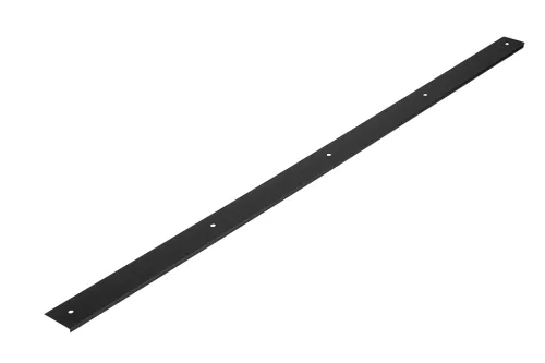 Lišta na PD 38mm, 900mm, ukončovacia pravá čierna matná
