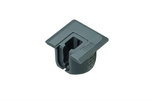 SYSTEM 6, excenter 20mm narážací, tmavosivý plast pre DTD 18mm