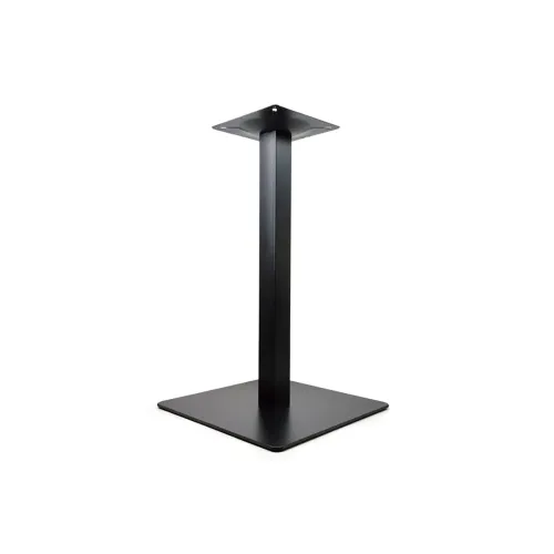 Noha centrálna DN-450 hranatá, 730mm čierna matná