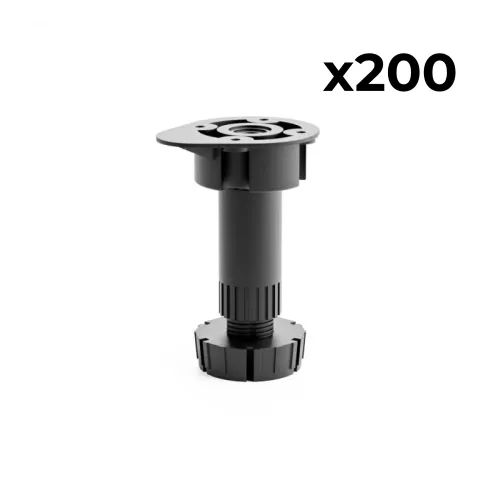 Noha soklová LIBRA 100mm nastavenie 95-130mm - 200ks