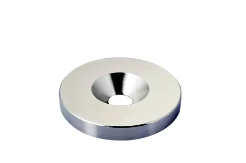 Magnet k vitrínam priemer 14mm x 3mm + protiplech