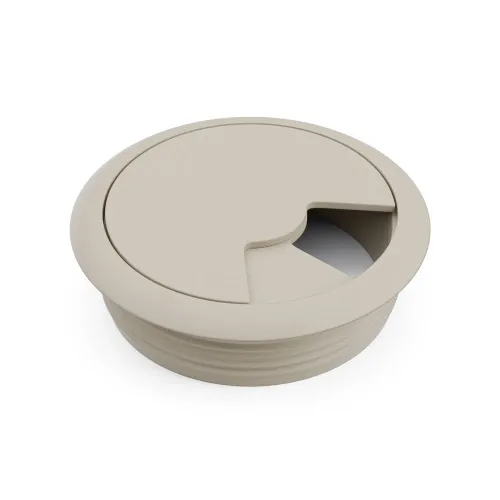 Priechodka kábla AT-350, plast pr.60mm kašmír