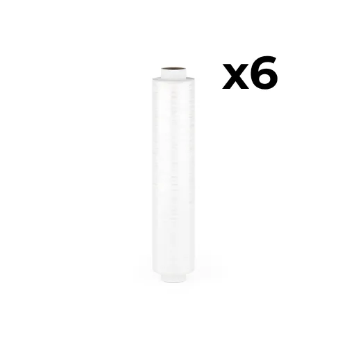 Fólia stretch transparentná 500mm/2,4kg, 23µm - 6ks